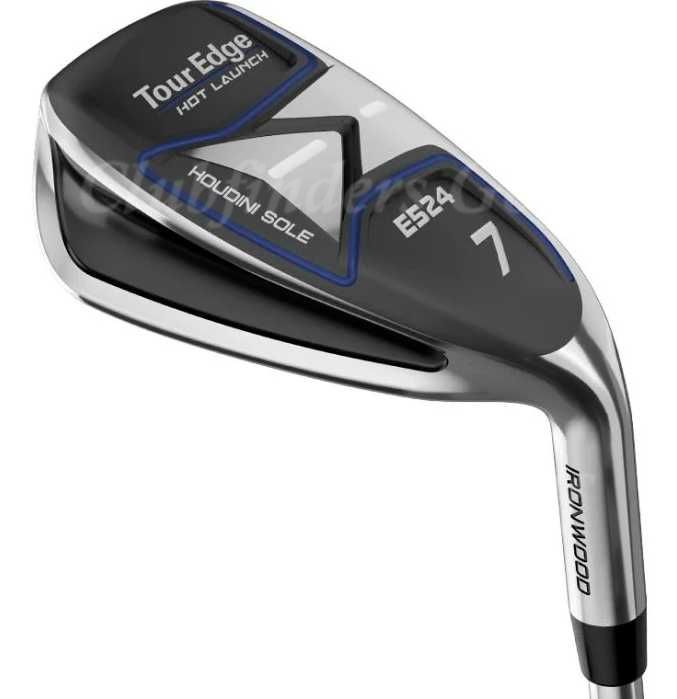 NEW Lady Tour Edge Hot Launch E524 5H,6-PW,SW Iron Set Ascent 50 Graph Ladies/HC