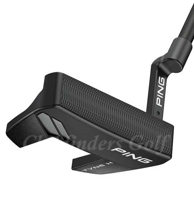 NEW Ping Tyne H PVD 2024 Black Dot 34" L-Neck Mallet Putter Golf Club W/ HC