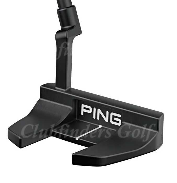 NEW Ping Tyne H PVD 2024 Black Dot 34" L-Neck Mallet Putter Golf Club W/ HC