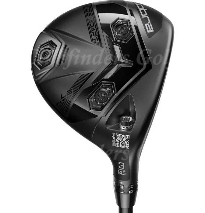 NEW Cobra 2025 DS-ADAPT LS 14.5° Fairway Wood 3 Denali Black 70G 6.5 Extra Stiff