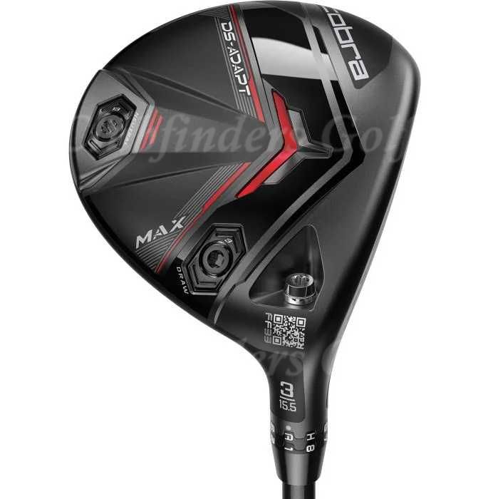 NEW Cobra DS-ADAPT MAX 15.5° Fairway Wood 3 Mitsubishi Chemical Kai'li 60S Stiff