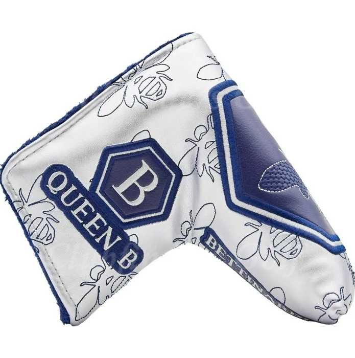 NEW Bettinardi 2025 Queen B #8 Royal Rose PVD 35" Plumbers-Neck Putter W/ HC