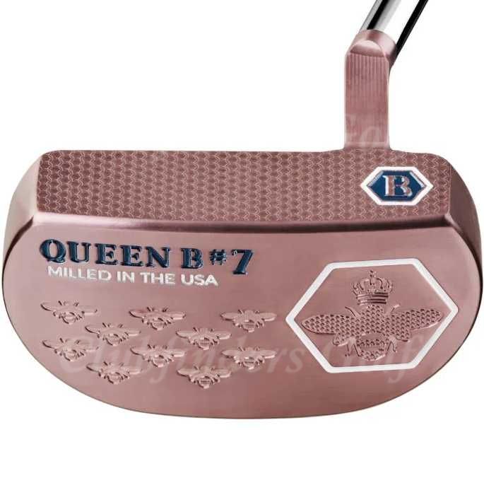 NEW Bettinardi 2025 Queen B #7 Royal Rose PVD 34" Slant Mallet Putter W/HC
