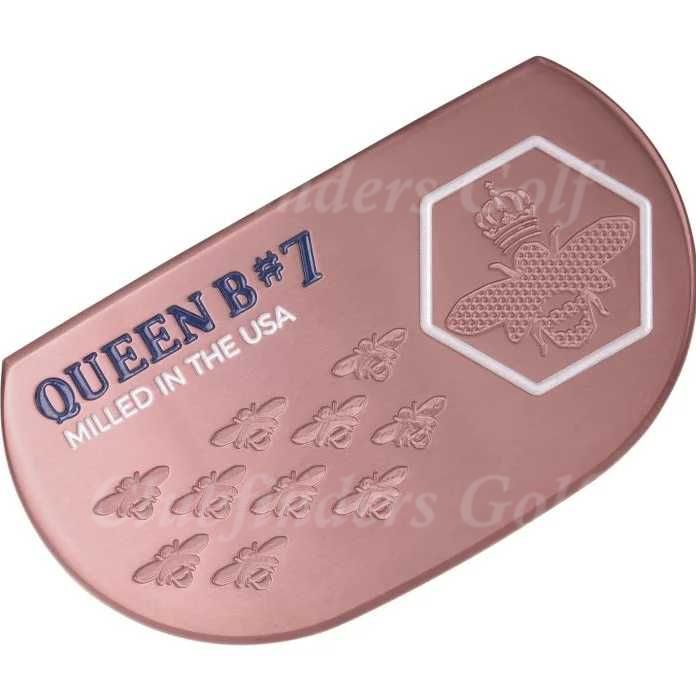 NEW Bettinardi 2025 Queen B #7 Royal Rose PVD 34" Slant Mallet Putter W/HC