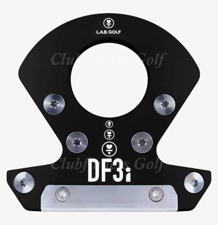 NEW! LAB Golf 2026 DF3i 35" Stainless Steel Insert Putter Matte Black Steel w/HC