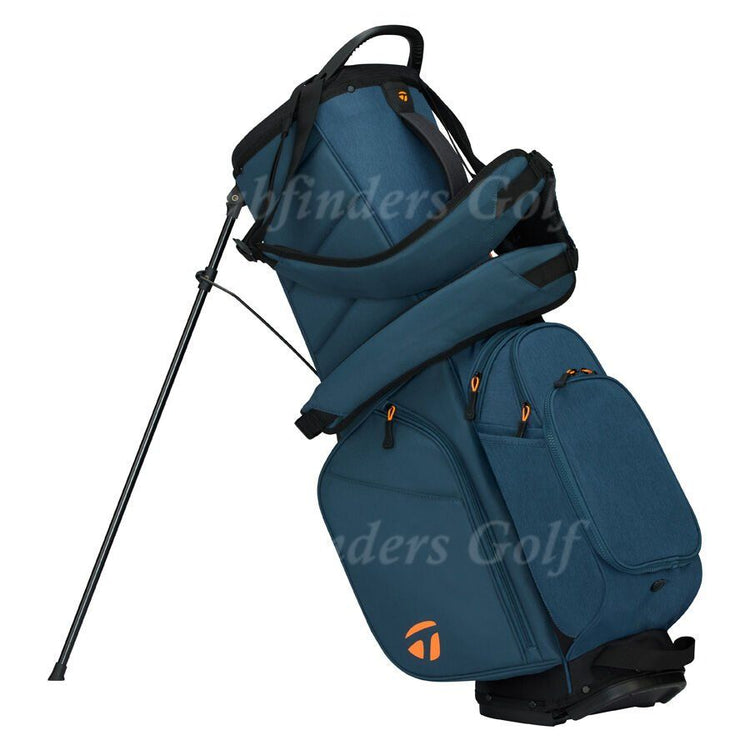 NEW TaylorMade 2026 TM26 FlexTech Navy/Orange Golf Stand Bag w/ Raincover