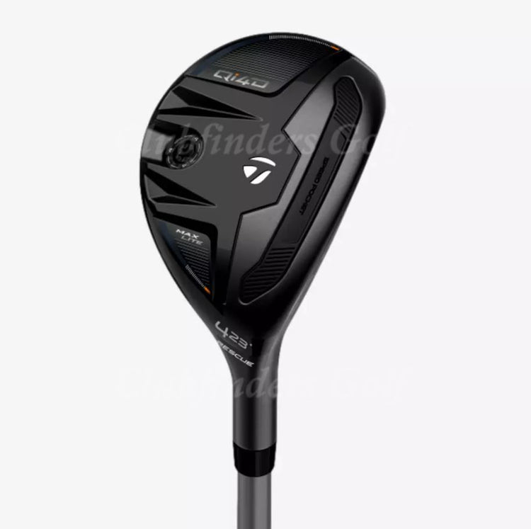 NEW TaylorMade Qi4D Max Rescue 30° 6 Hybrid REAX 50-R Graphite Regular w/HC