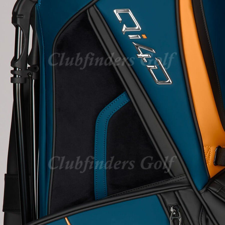 TaylorMade 2026 TM26 Qi4D Tour Blue/Black/Orange Golf Stand Bag w/ Raincover