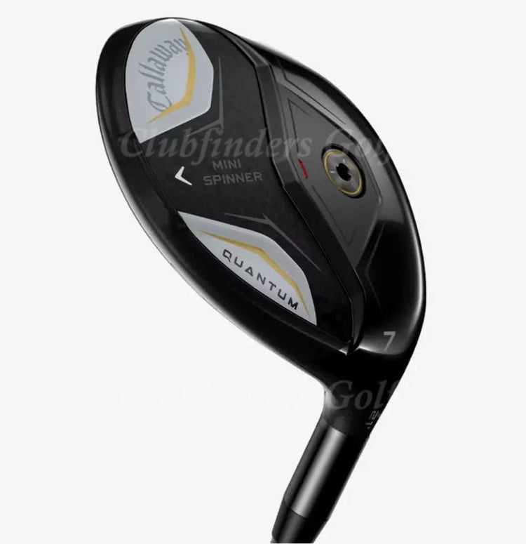 NEW Callaway Quantum Mini Spinner 21° Fairway Wood 7 Vanquish 5/R2 Seniors w/HC