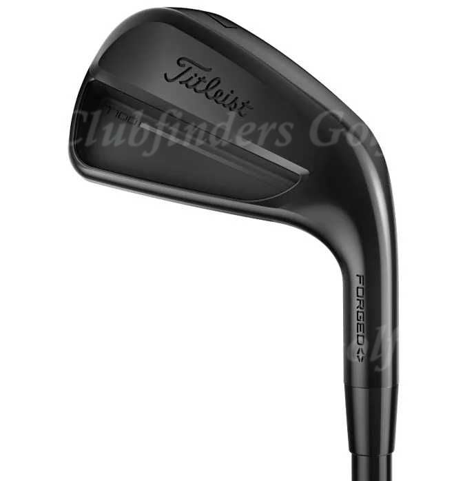 NEW Titleist T100 Black Vapor Forged 26 4-GW Iron Set AMT Black Onyx Steel Stiff