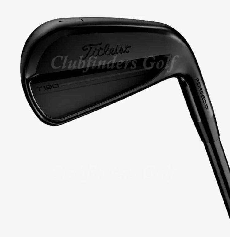 NEW Titleist T150 Black Vapor Forged 26 4-PW Iron Set AMT Black Onyx Steel Stiff