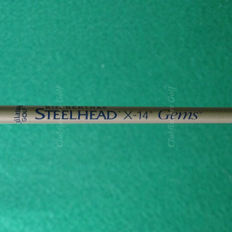 Lady Callaway Steelhead X-14 Single 9 Iron Factory Gems Graphite Ladies