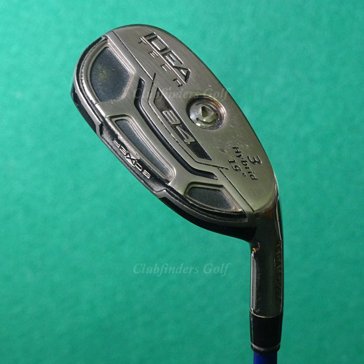 Adams Idea Tech a4 19° Hybrid 3 Iron Mitsubishi JavlnFX h80 Graphite Regular
