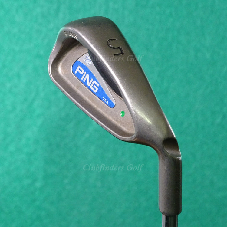 Ping G2 Green Dot Single 5 Iron Factory CS Lite Steel Stiff