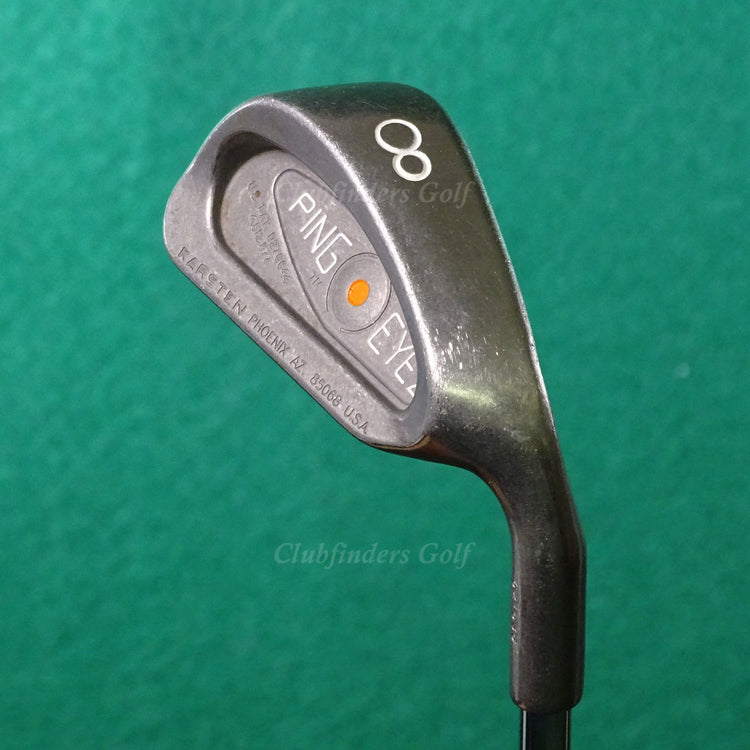 Ping Eye 2 Square Groove Orange Dot Single 8 Iron Karsten ZZ-Lite Steel Stiff