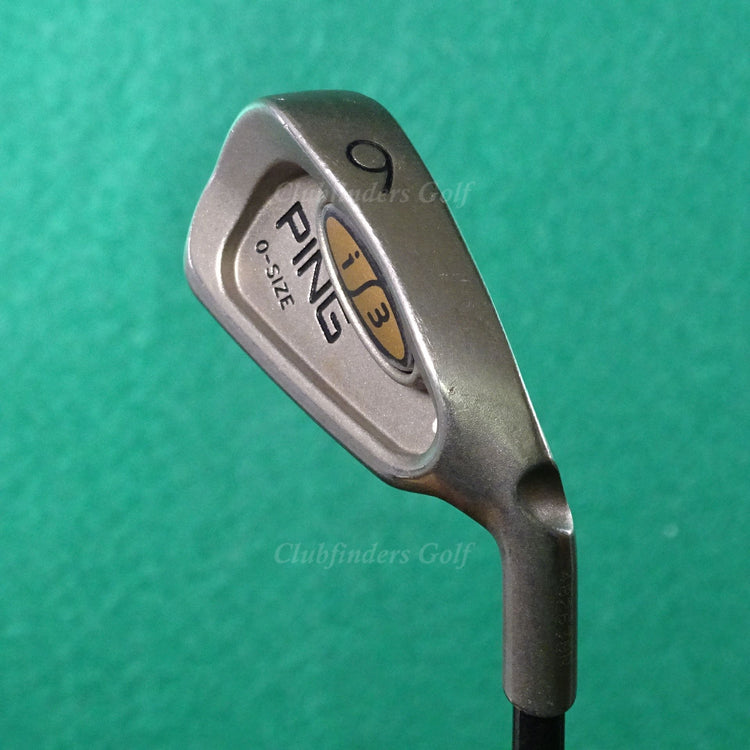 Ping i3 O-Size White Dot Single 6 Iron Factory 350 Series Graphite Stiff