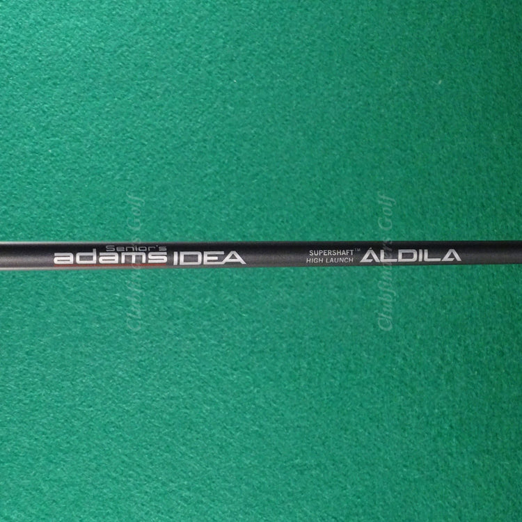 LH Adams Original Idea Single 6 Iron Factory Aldila Supershaft Graphite Seniors