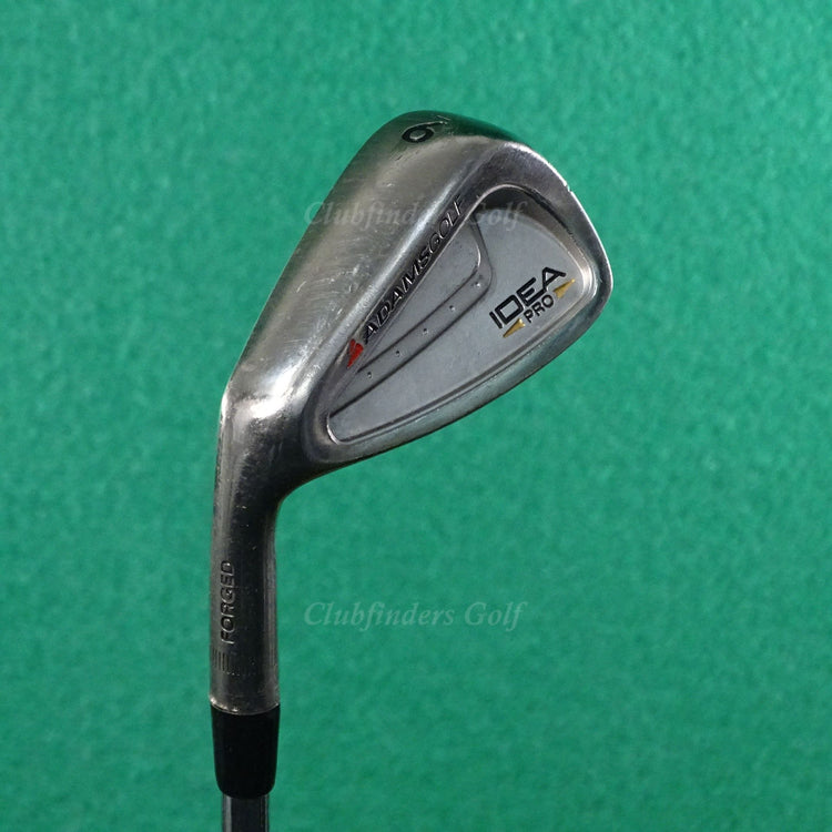 LH Adams Idea Pro Forged Single 9 Iron Precision Rifle Steel Stiff