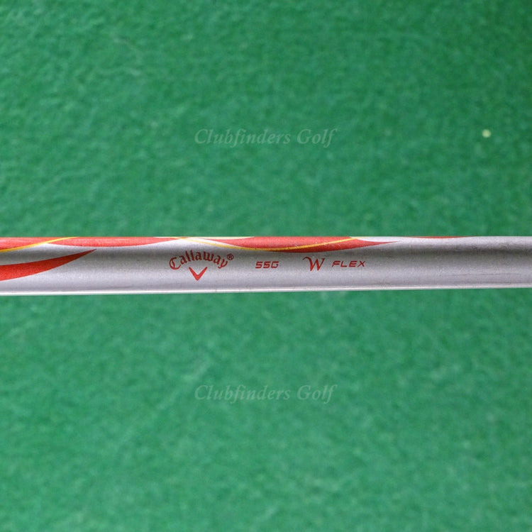 LH Lady Callaway Diablo Edge Single 6 Iron Factory I-75G Graphite Women's