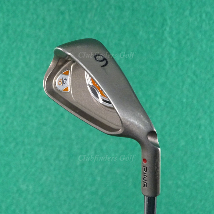 Ping G10 Maroon Dot Single 6 Iron Factory Cushin AWT Steel Stiff *READ*