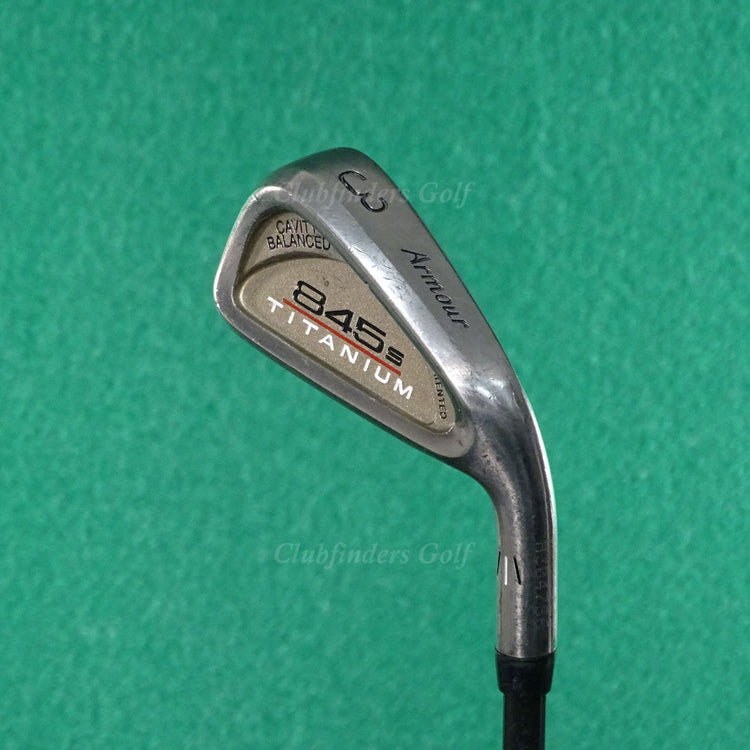 Tommy Armour 845s Titanium Single 3 Iron Factory G-Force 3.3 Graphite Stiff