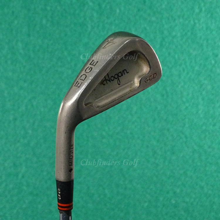 LH Ben Hogan Edge GCD Midsize Single 4 Iron Apex VFP 4 Steel Stiff *READ*