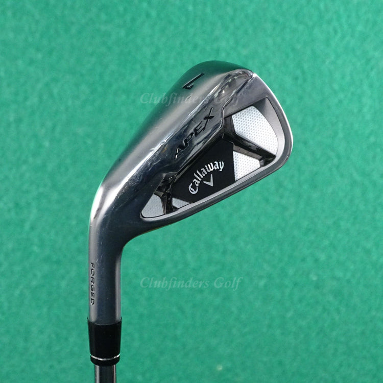 LH Callaway Apex 2021 Forged Single 7 Iron TT Elevate ETS 95 VSS Steel Regular