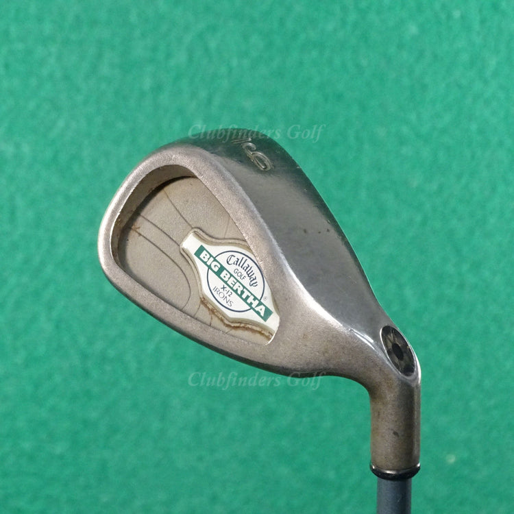 Lady Callaway Big Bertha X-12 Single 9 Iron Factory Ladies Gems Graphite Ladies