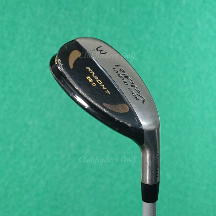 Knight RIPPA Stainless 22° Hybrid 3 Iron HM Platinum Graphite Regular