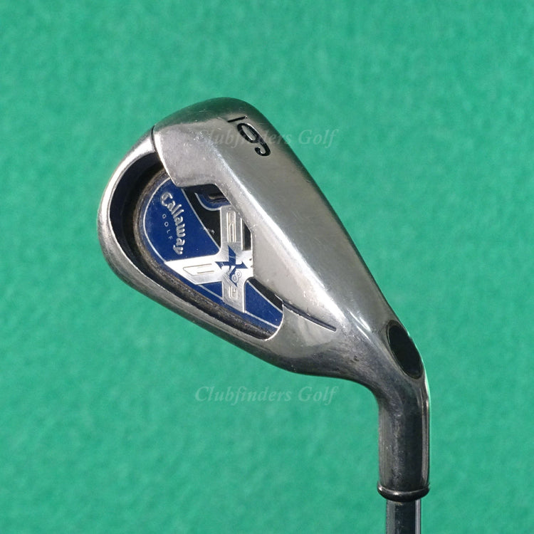 Callaway X-18 Single 6 Iron Factory True Temper Steel Uniflex