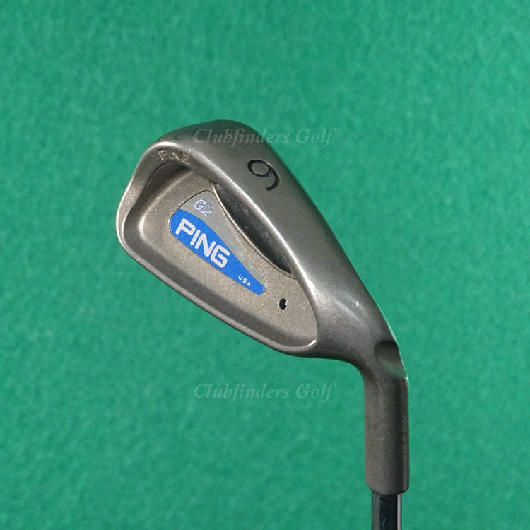 Ping G2 Black Dot Single 6 Iron Factory CS Lite Steel Stiff