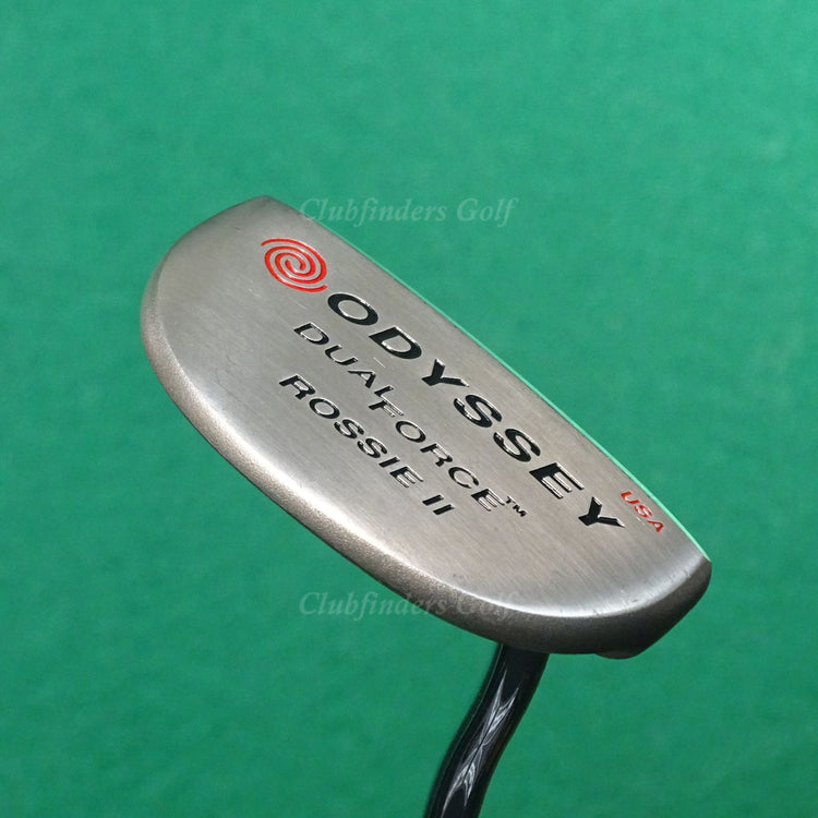 Odyssey Dual Force Rossie II Double-Bend 35" Mallet Putter Golf Club