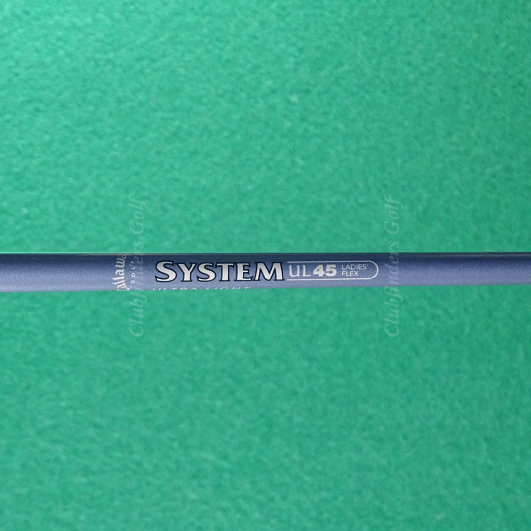Lady Callaway Steelhead X-16 Single 8 Iron System UL45 Graphite Ladies