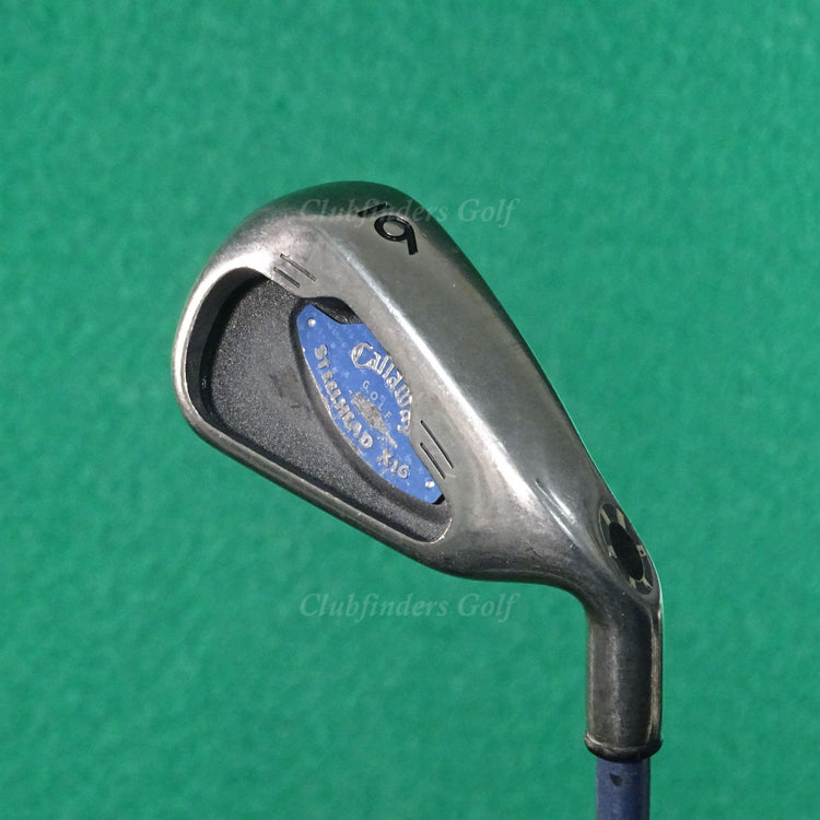 Lady Callaway Steelhead X-16 Single 6 Iron System UL45 Graphite Ladies