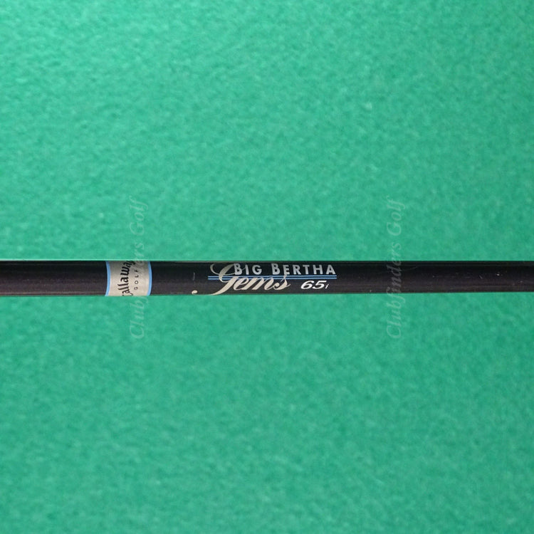 Lady Callaway Big Bertha 2004 Gems 55° SW Sand Wedge Gems 65i Graphite Ladies