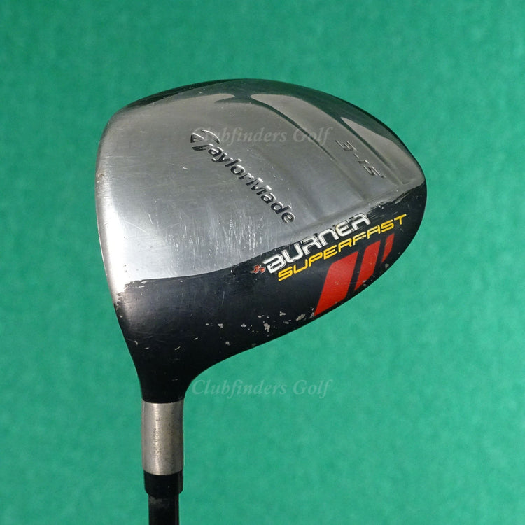LH TaylorMade Burner Superfast Fairway 15° 3 Wood Superfast 48 Graphite Regular