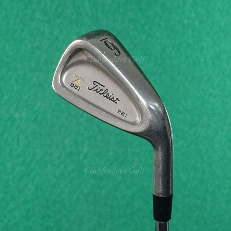 Titleist DCI 981 Single 6 Iron Factory TriSpec Steel Regular