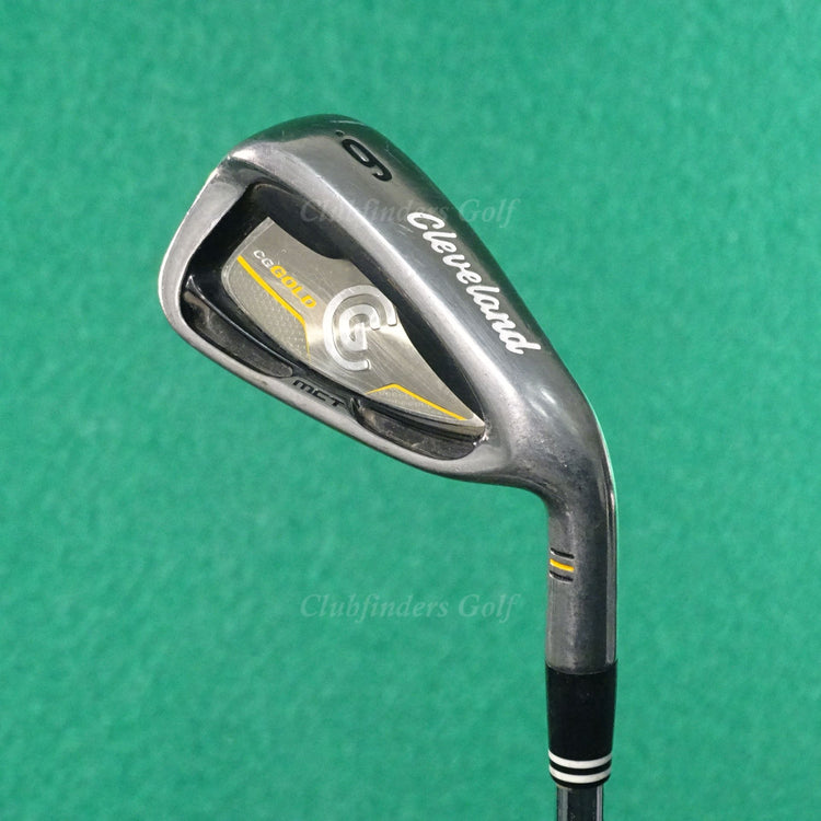 Cleveland CG Gold Single 6 Iron Factory True Temper Steel Uniflex