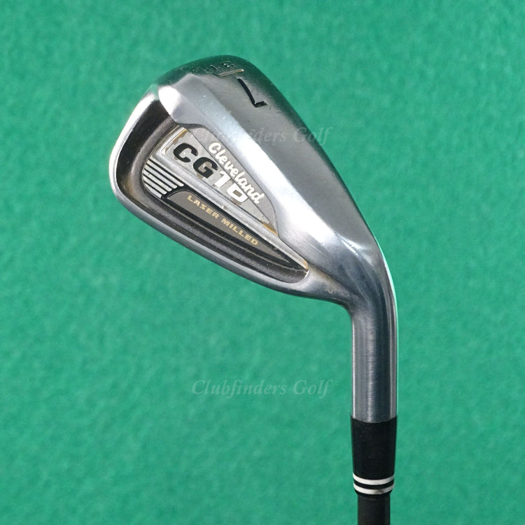 Cleveland CG16 Satin Chrome Single 7 Iron Factory Actionlite 55 Graphite Seniors