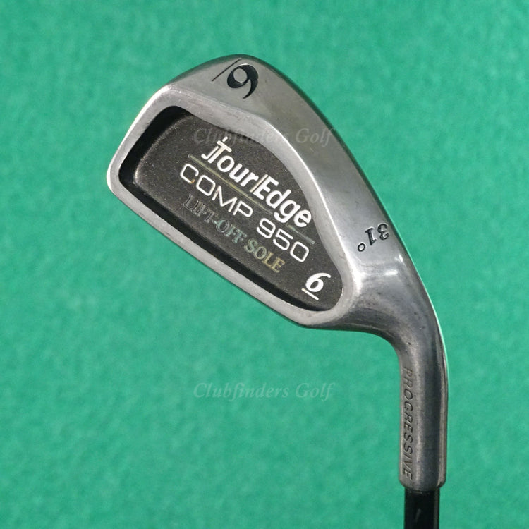 Tour Edge Comp 950 Mid-Body Single 6 Iron Factory Accu-Sonic Graphite Regular