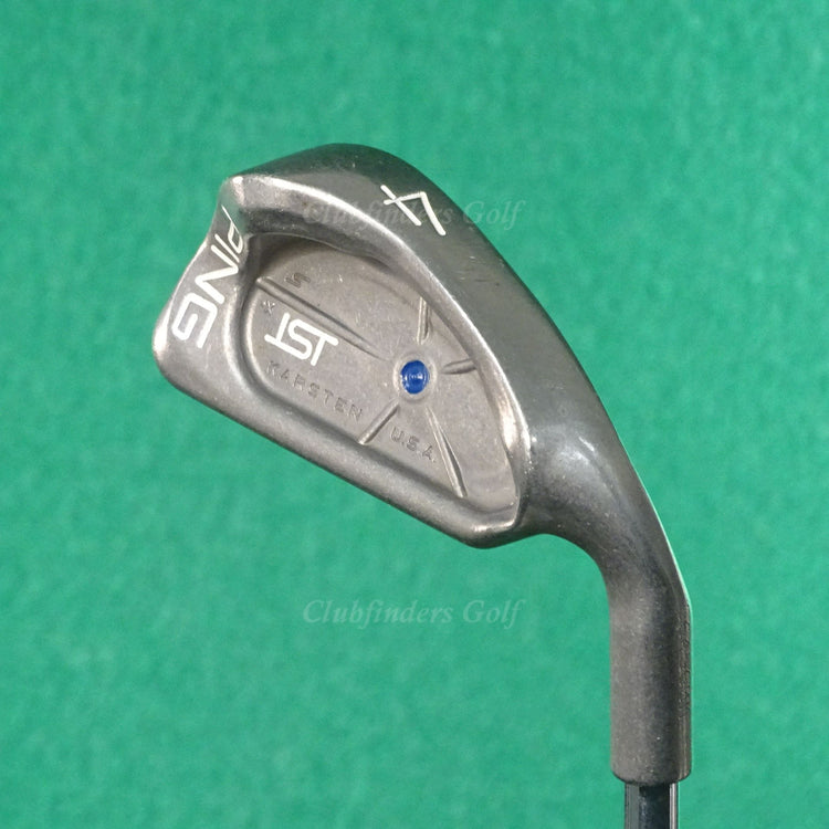 Ping ISI Stainless Blue Dot Single 4 Iron Cushin JZ Steel Stiff