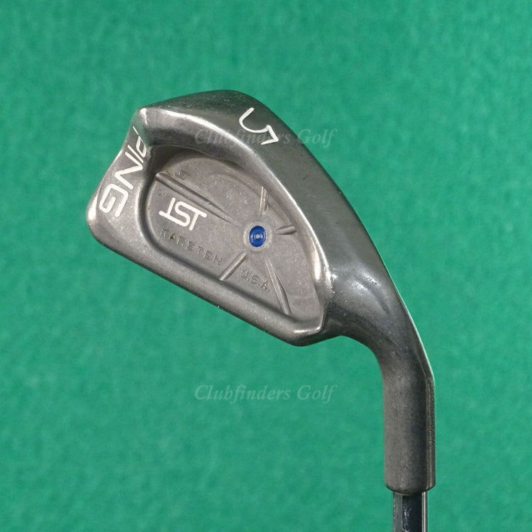 Ping ISI Stainless Blue Dot Single 5 Iron Cushin JZ Steel Stiff