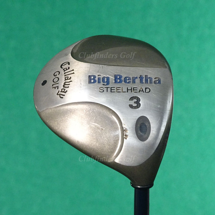 Callaway Big Bertha Steelhead Fairway 3 Wood RCH 99 Graphite Regular *READ*