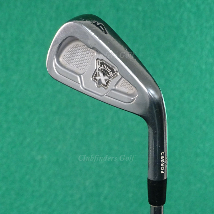 Callaway X-Forged 2009 Single 4 Iron Project X Rifle 6.5 Steel Extra Stiff