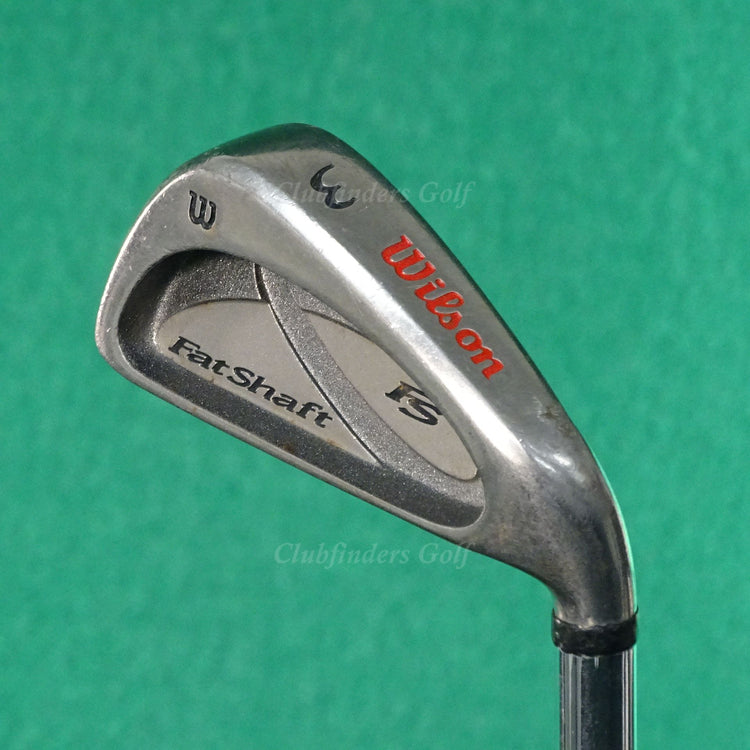 Wilson Fat Shaft II Single 3 Iron Factory Fat Shaft Platinum Steel Regular