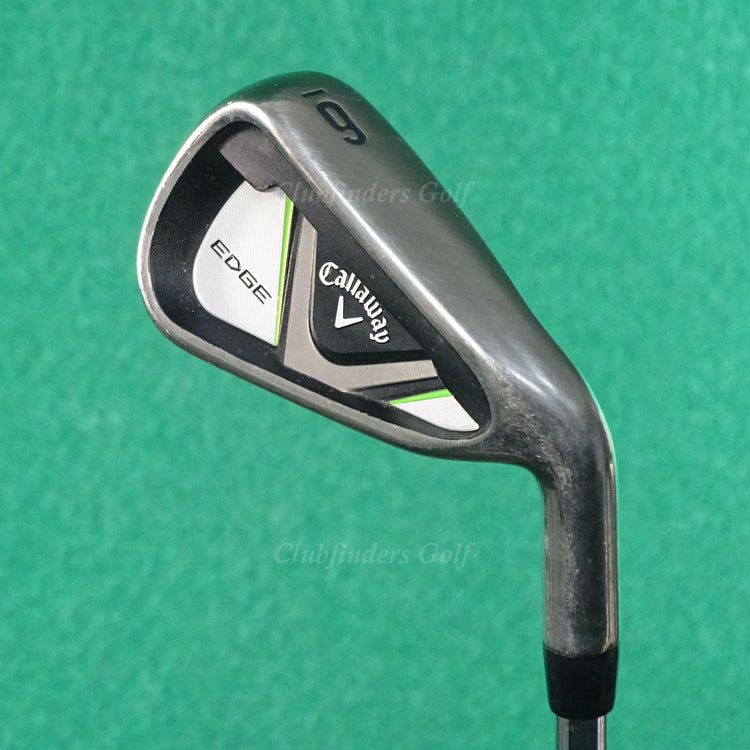 Callaway Edge 2018 Single 6 Iron Factory Stepped Steel Regular
