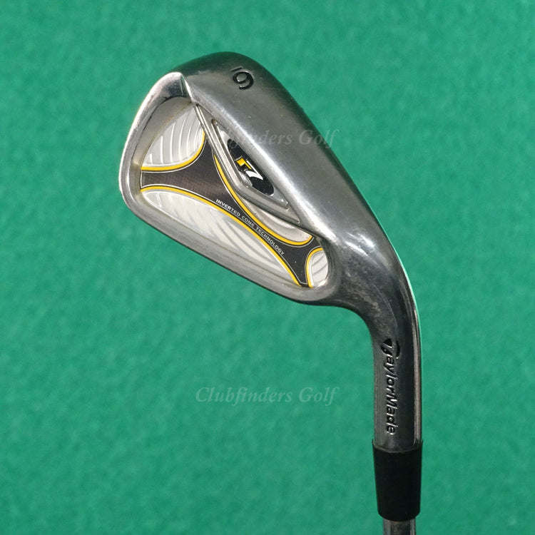 TaylorMade r7 Single 6 Iron True Temper Stepped Steel Stiff