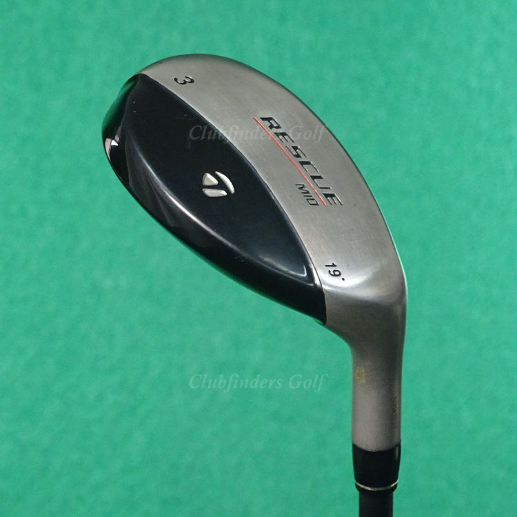 TaylorMade Rescue Mid 19° Hybrid 3 Iron Factory UG65 Graphite Stiff