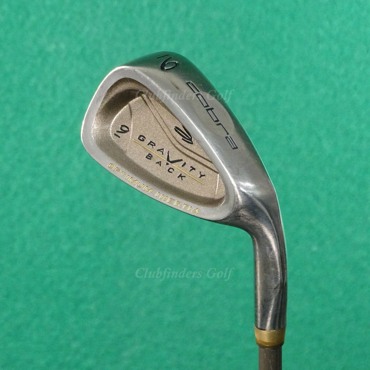 Lady Cobra Gravity Back Optimum Inertia Single 9 Iron Factory Graphite Ladies