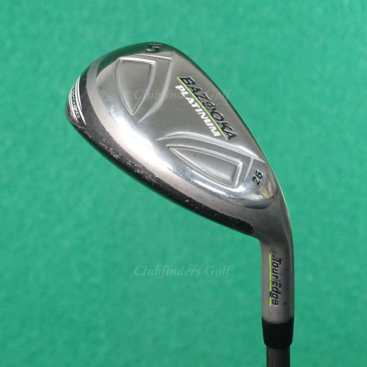 Tour Edge Bazooka Platinum Ironwood Single 5 Iron Factory 65g Graphite Seniors
